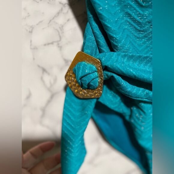 TRINA TURK EMPIRE HALTER ONE PIECE - Picture 10 of 14